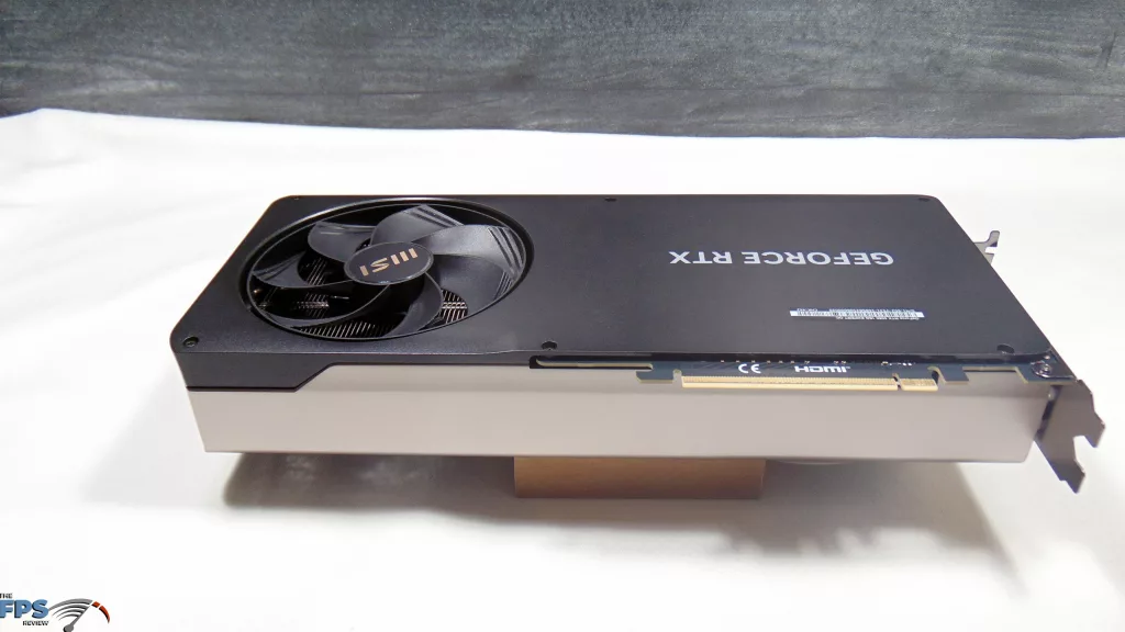 MSI GeForce RTX 5080 16G EXPERT OC Bottom View
