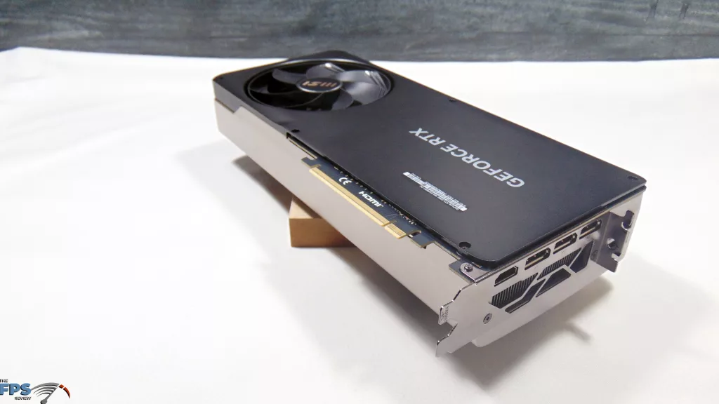 MSI GeForce RTX 5080 16G EXPERT OC Bottom View Angled