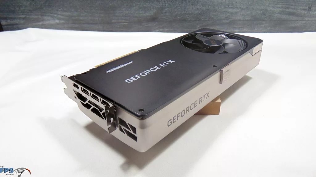 MSI GeForce RTX 5080 16G EXPERT OC Bottom View Angled