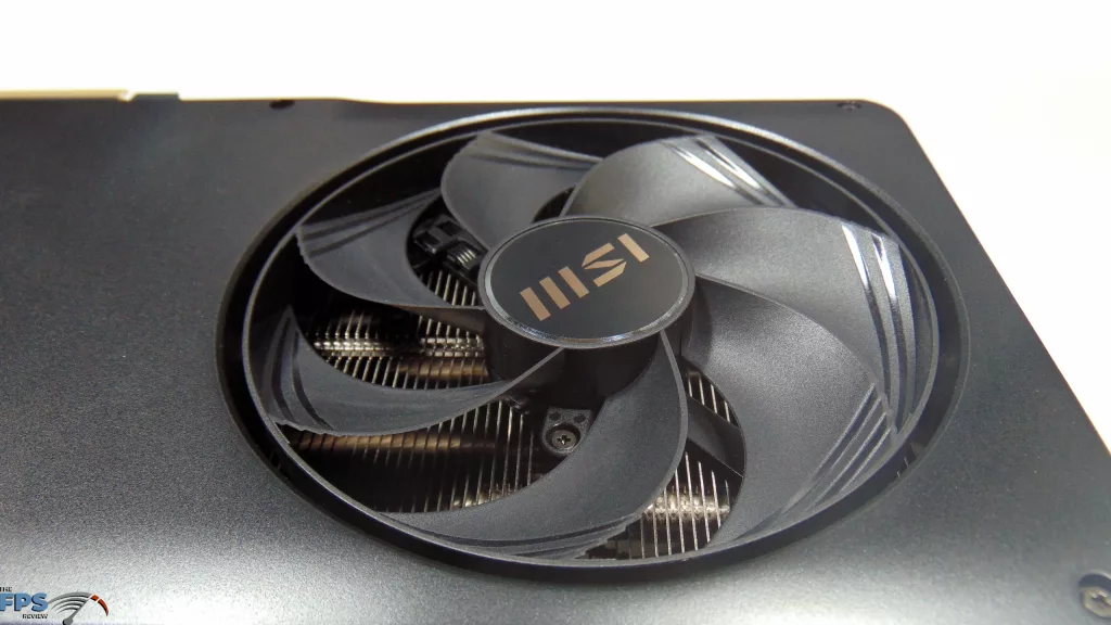 MSI GeForce RTX 5080 16G EXPERT OC Back Fan