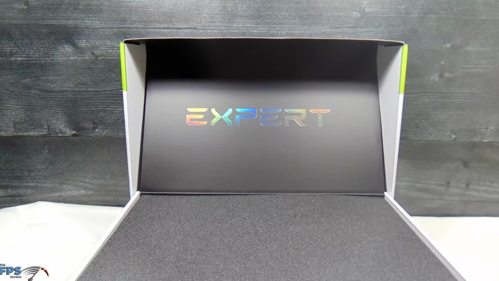 MSI GeForce RTX 5080 16G EXPERT OC Box Lid Inside