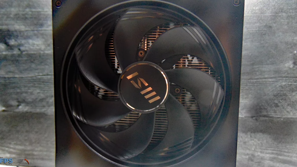 MSI GeForce RTX 5080 16G EXPERT OC Back Fan See Through