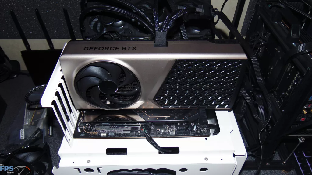 MSI GeForce RTX 5080 16G EXPERT OC Installed in Computer