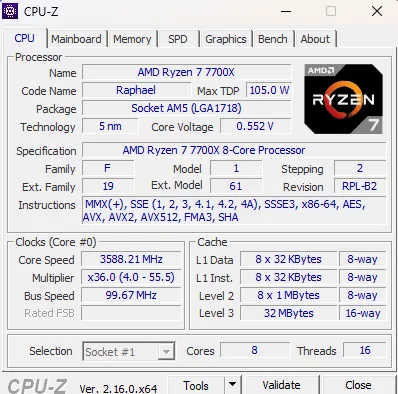 ASRock B850 CHALLENGER WiFi WHITE: cpuz-1