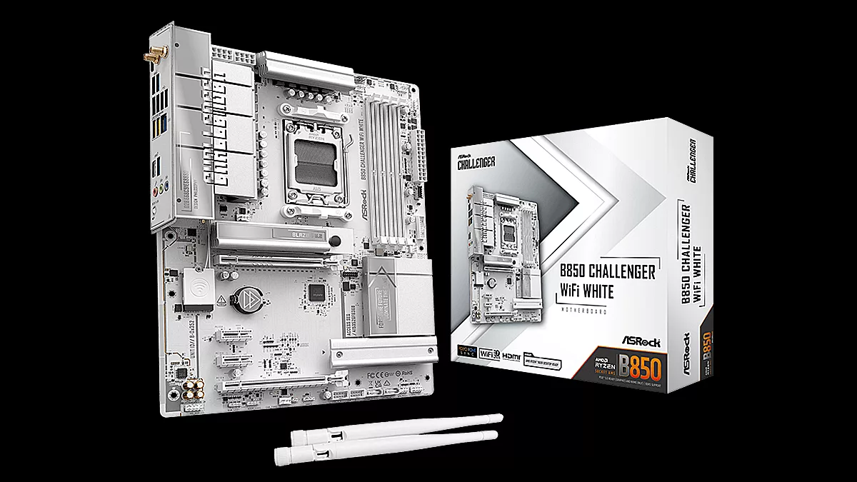 ASRock B850 CHALLENGER WiFi WHITE Motherboard Review