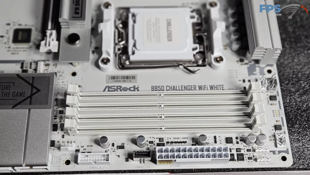ASRock B850 CHALLENGER WiFi WHITE: CPU and RAM