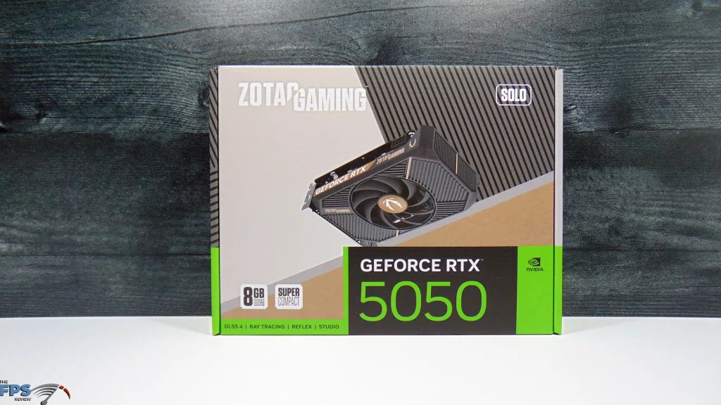 ZOTAC GAMING GeForce RTX 5050 SOLO Box Front