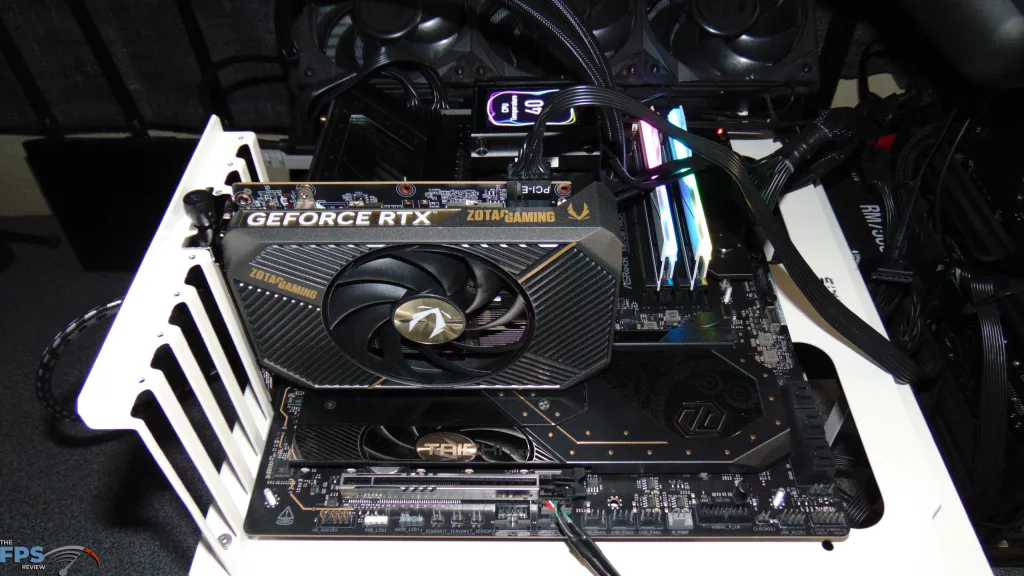 ZOTAC GAMING GeForce RTX 5050 SOLO Installed in Computer