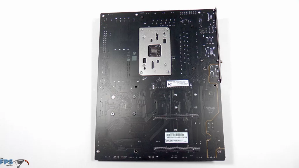 SAPPHIRE NITRO+ B850A WIFI 7 Motherboard Back Side View