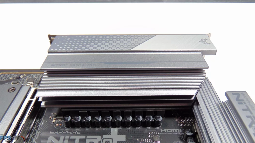 SAPPHIRE NITRO+ B850A WIFI 7 Motherboard VRM Heatsink