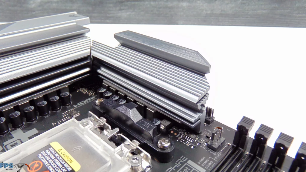 SAPPHIRE NITRO+ B850A WIFI 7 Motherboard VRM Heatsink