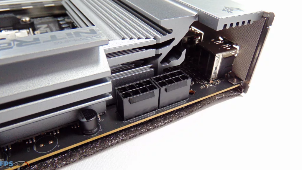 SAPPHIRE NITRO+ B850A WIFI 7 Motherboard 12V EPS Power Connector