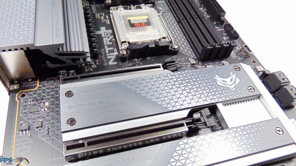 SAPPHIRE NITRO+ B850A WIFI 7 Motherboard M.2 Heatsinks