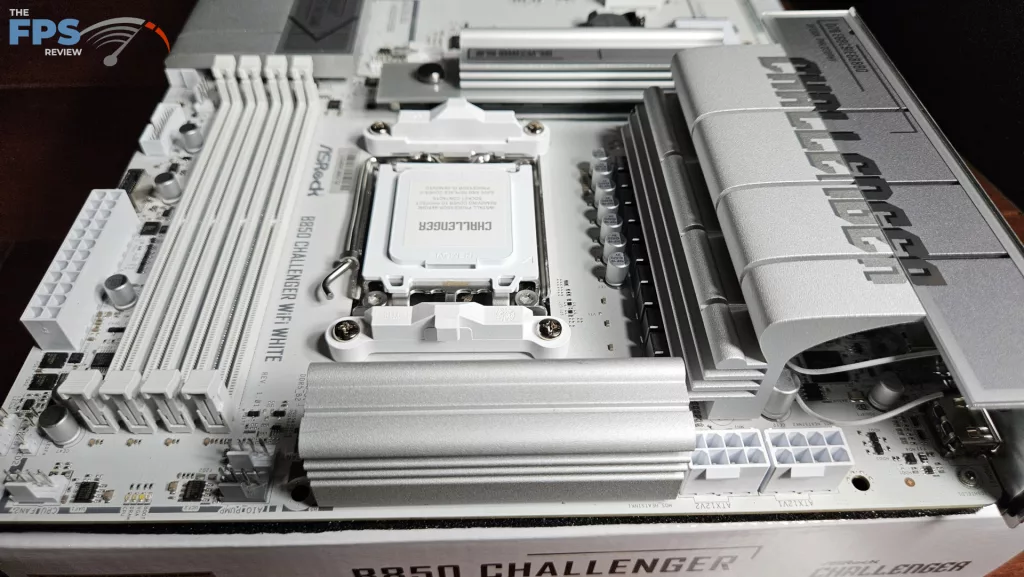 ASRock B850 CHALLENGER WiFi WHITE: VRM-1