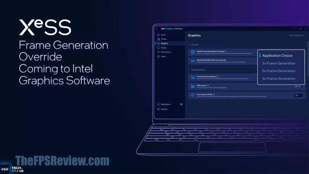 Intel Panther Lake Press Presentation Slide - Xe3 XeSS Technologies