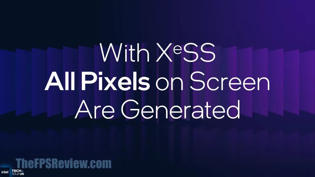 Intel Panther Lake Press Presentation Slide - Xe3 XeSS Technologies