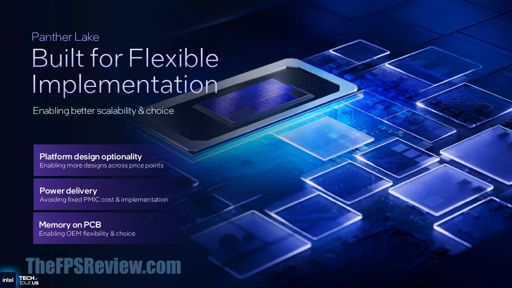 Intel Panther Lake Press Presentation Slide - Process and Packaging and Scalability