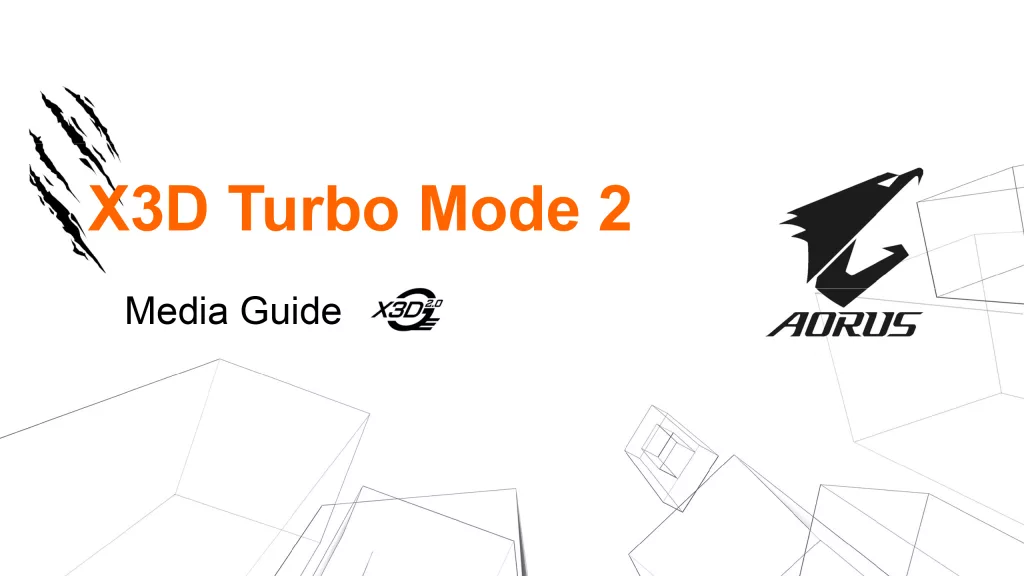 GIGABYTE X870E AORUS ELITE X3D Motherboard How to Enable X3D Turbo Mode 2 Slides