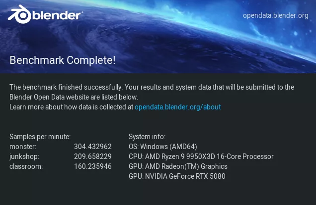 GIGABYTE X870E AORUS ELITE X3D Motherboard: blender