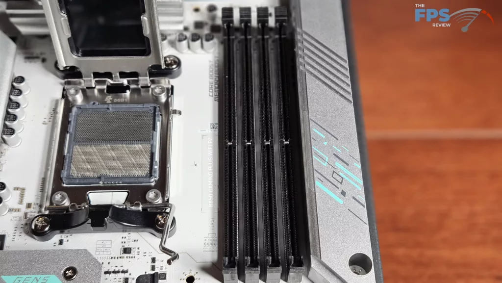 MSI B850 GAMING PLUS WiFi PZ motherboard: open socket-3