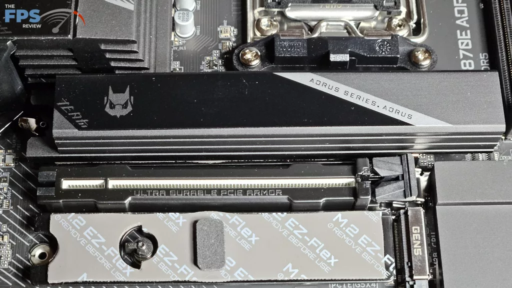 GIGABYTE X870E AORUS ELITE X3D Motherboard: primary M.2