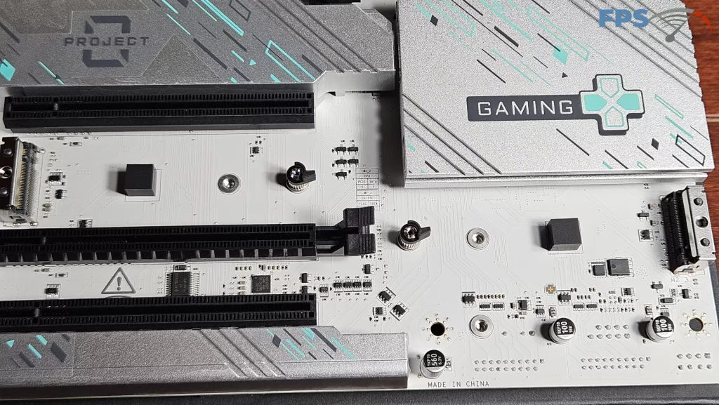 MSI B850 GAMING PLUS WiFi PZ motherboard: EZ Clip II and secondary M.2