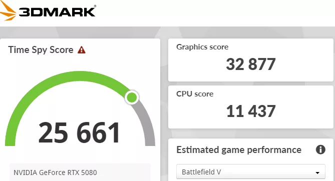 GIGABYTE X870E AORUS ELITE X3D Motherboard: timespy