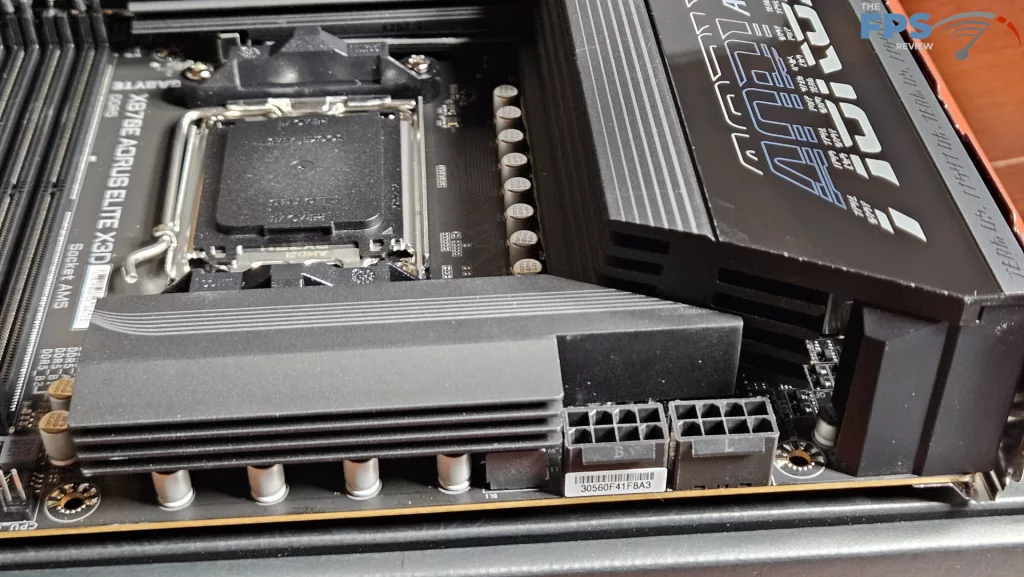 GIGABYTE X870E AORUS ELITE X3D Motherboard: VRM