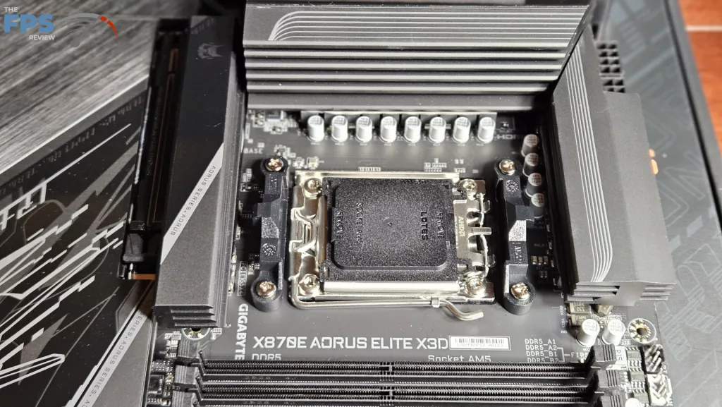 GIGABYTE X870E AORUS ELITE X3D Motherboard: VRM