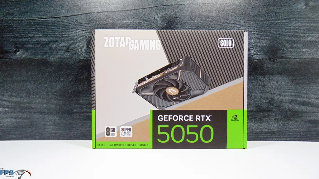 ZOTAC GAMING GeForce RTX 5050 SOLO Box Front