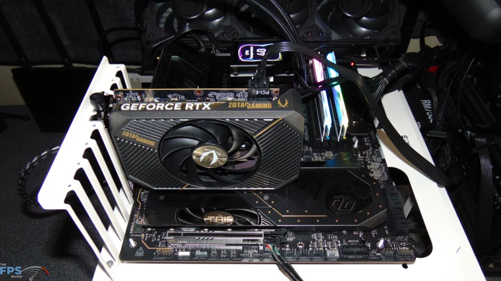 ZOTAC GAMING GeForce RTX 5050 SOLO Installed in Computer