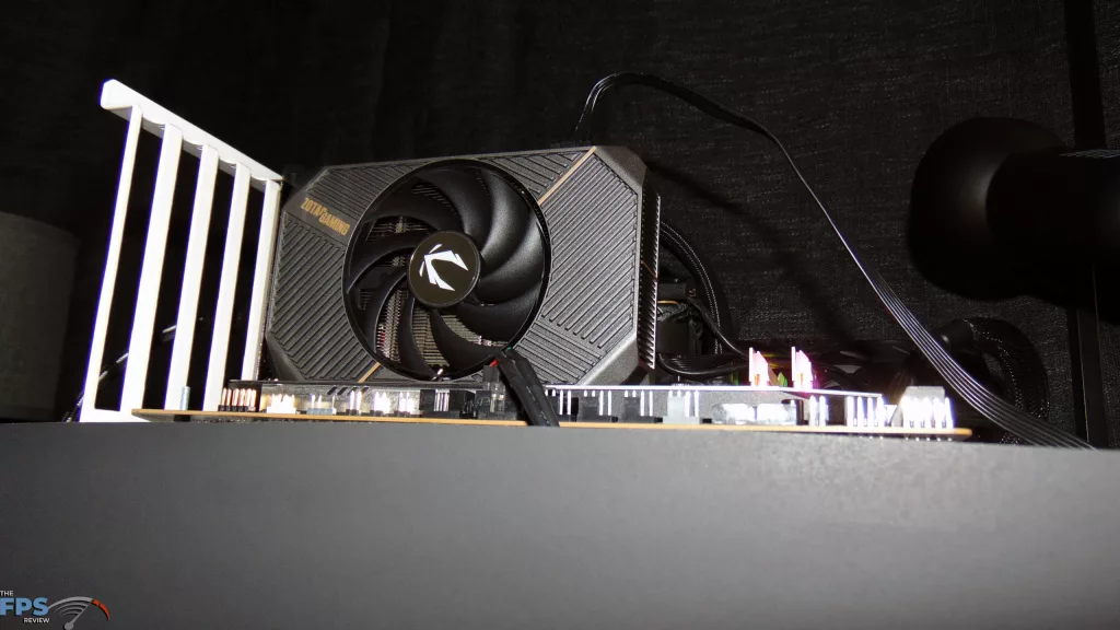 ZOTAC GAMING GeForce RTX 5050 SOLO Installed in Computer