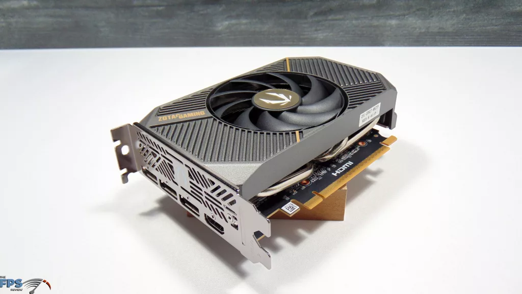 ZOTAC GAMING GeForce RTX 5050 SOLO Top View Angled