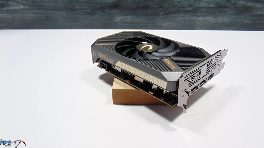 ZOTAC GAMING GeForce RTX 5050 SOLO Top View Angled