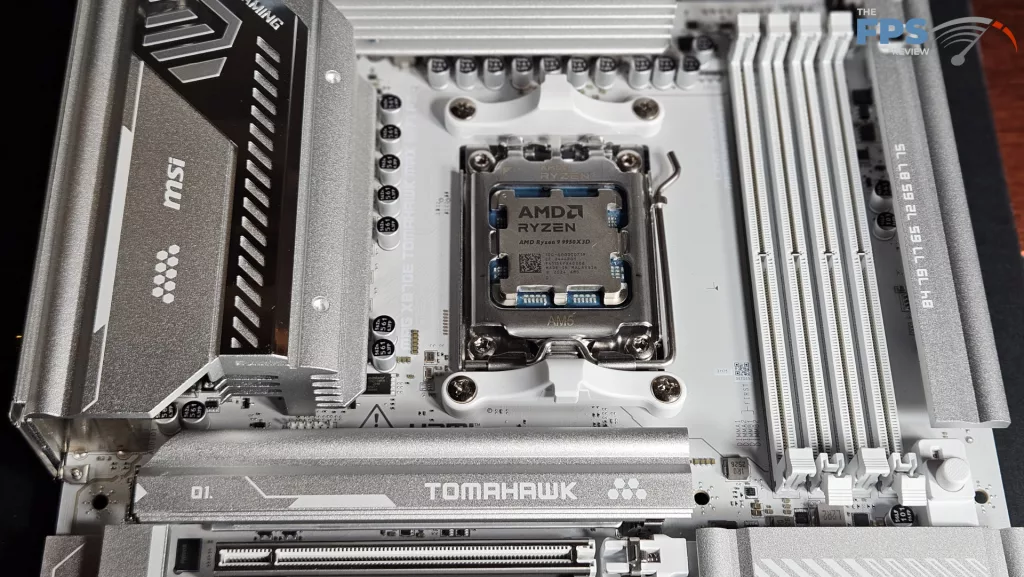 MSI MAG X870E TOMAHAWK MAX WiFi PZ motherboard: socket