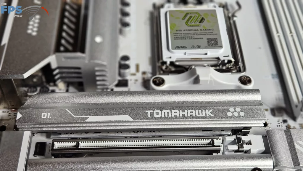 MSI MAG X870E TOMAHAWK MAX WiFi PZ motherboard: socket