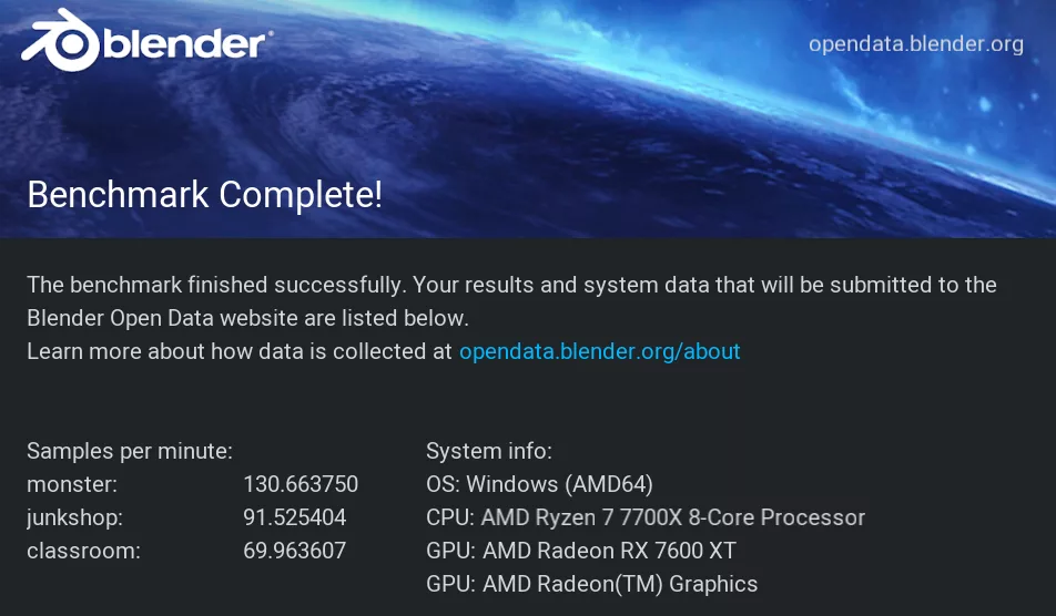MSI Pro B850M-A WiFi PZ motherboard: blender