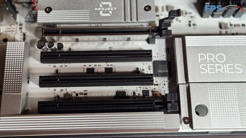 MSI Pro B850M-A WiFi PZ motherboard: expansion