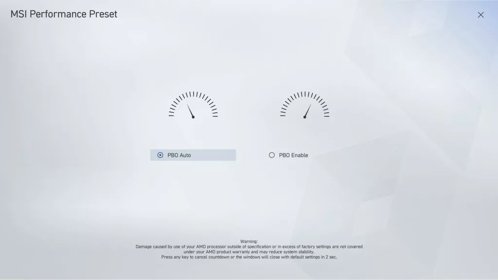 MSI Pro B850M-A WiFi PZ motherboard: BIOS