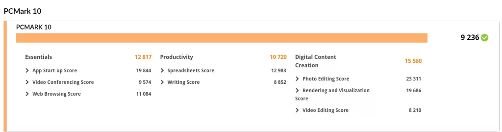 MSI Pro B850M-A WiFi PZ motherboard: PCMark10