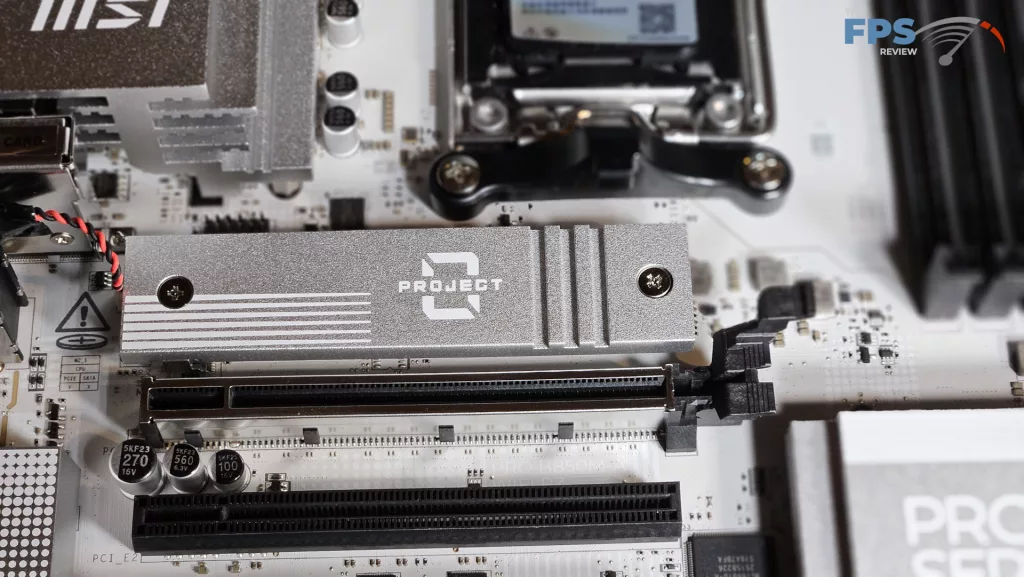 MSI Pro B850M-A WiFi PZ motherboard: Primary M2