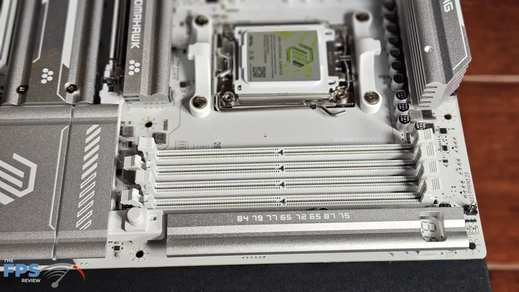 MSI MAG X870E TOMAHAWK MAX WiFi PZ motherboard: RAM