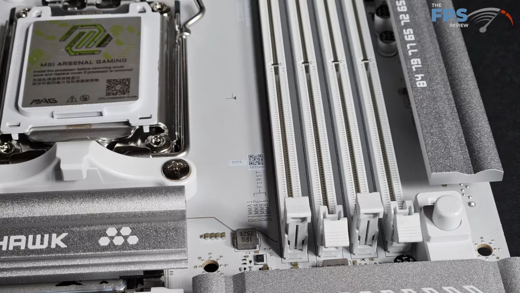 MSI MAG X870E TOMAHAWK MAX WiFi PZ motherboard: RAM