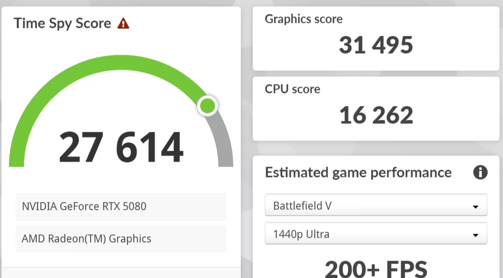 MSI MAG X870E TOMAHAWK MAX WiFi PZ motherboard: performance: TimeSpy