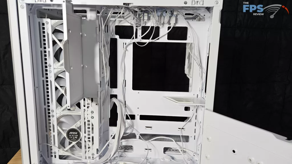 MSI MAG PANO 100R PZ PC Gaming Case: motherboard tray