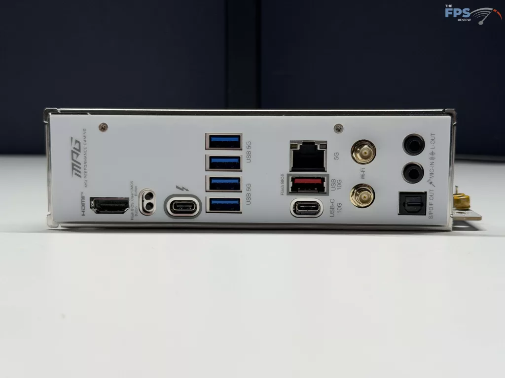 Rear I/o