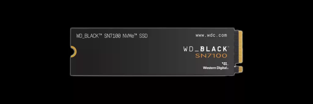 Western Digital WD_BLACK SN7100 1TB PCIe Gen4 M.2 NVMe SSD
