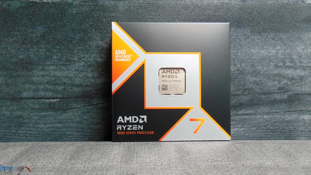 AMD Ryzen 7 9850X3D CPU Box