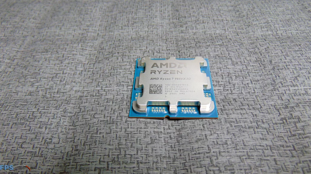 AMD Ryzen 7 9850X3D CPU Top View