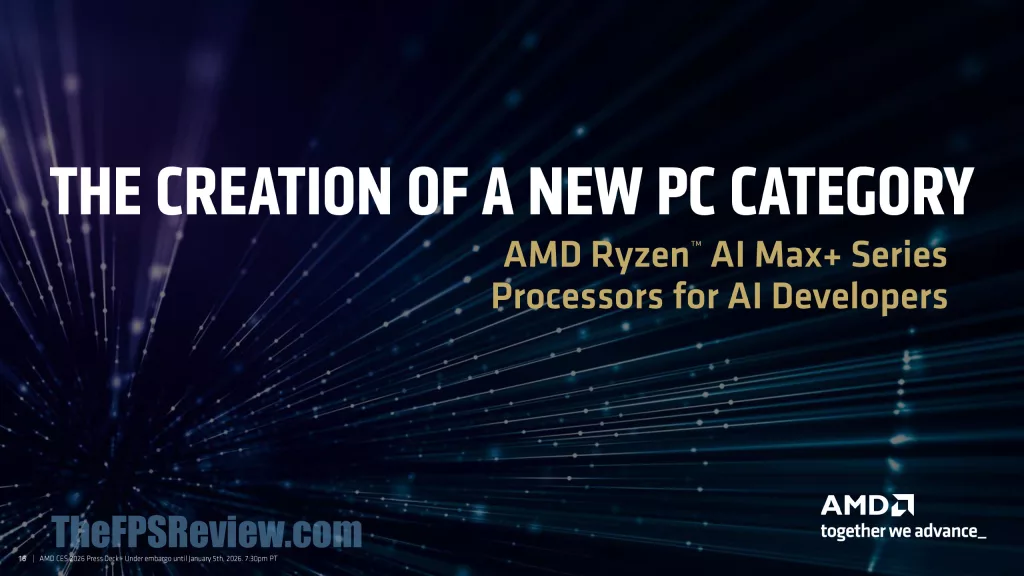 AMD CES 2026 Client & Graphics Press Deck